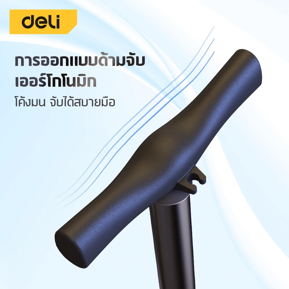 เครื่องสูบลม DELI EDL880016-SL-01 116PSI สีเงิน